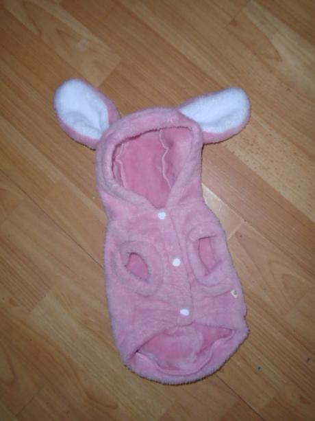 Obleček pro psa zajíček vel s,