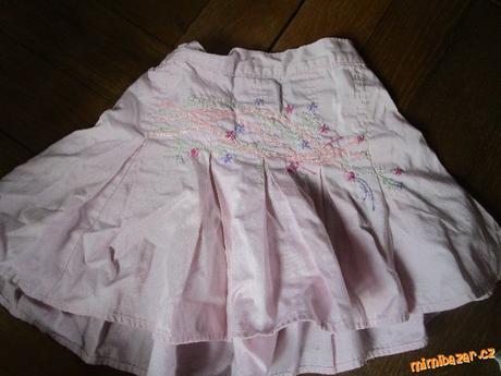 Sukně,sukýnka na holčičku růžová, 110