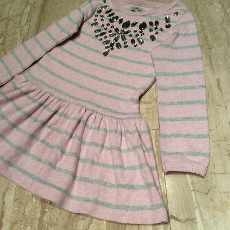 Mikinové šaty s kamínky zn. next, next,104