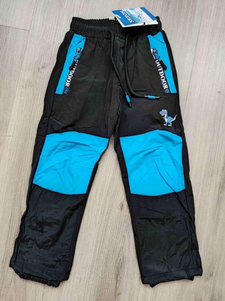 Zimní šusťákové kalhoty sezon 98-146, 98 - 146