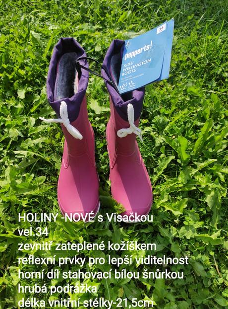 Holiny- vel.34,zateplené,nové, pepperts,34