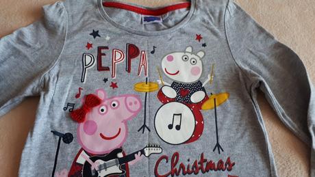 Vánoční šaty, šatičky peppa pig, pepina, 116/122, 116