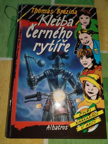 Kniha thomas brezina - kletba černého rytíře,