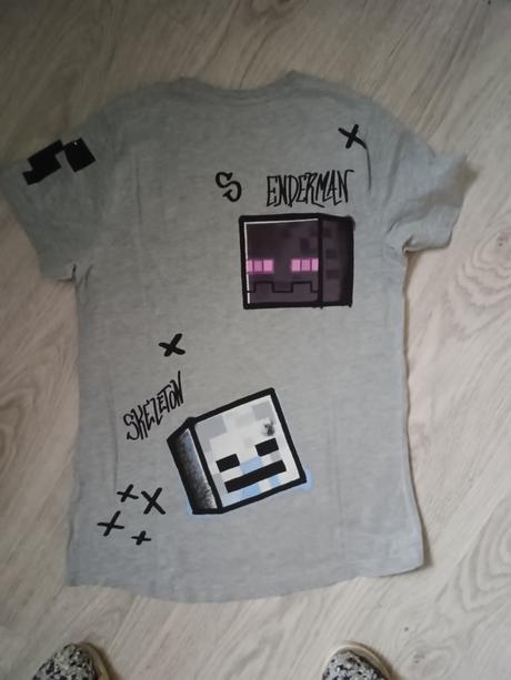 Tricko minecraft 140, f&f,140