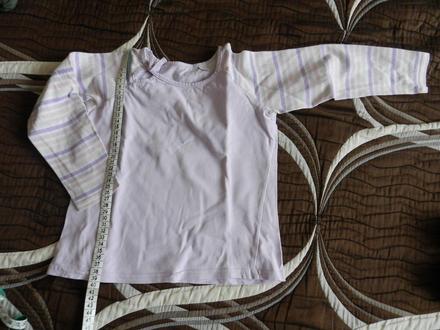 Triko dlouhý rukáv fialové, marks & spencer,110