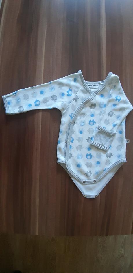 Body s ohrnovacími rukávy, baby service,68