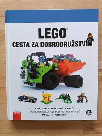 Kniha lego cesta za dobrodružstvím,