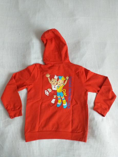 Originál mikina euro 2012 110/116 - 6 let uefa, 116