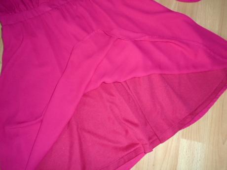 Šaty červené vel 36 spodnička, mohito,36 / 164