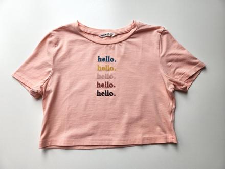 Crop triko s krátkým rukávem vel. 152, 152