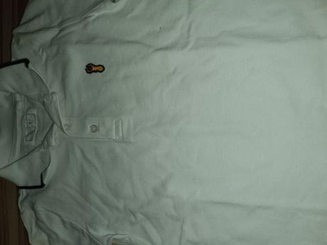 Bílé polotričko s límečkem 116 next, next,116