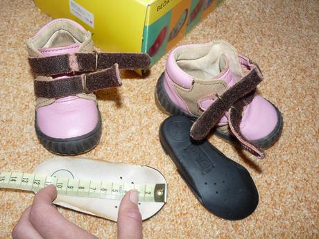 Kožené boty 18, beda,18