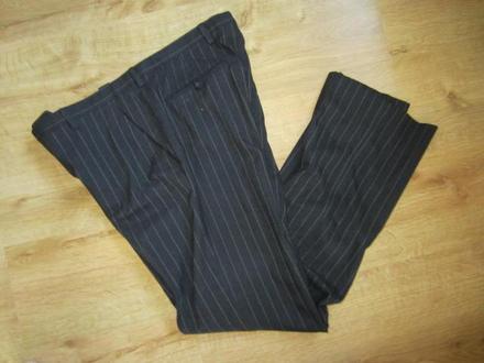Pánské slušné kalhoty zara s proužkem, zara,l