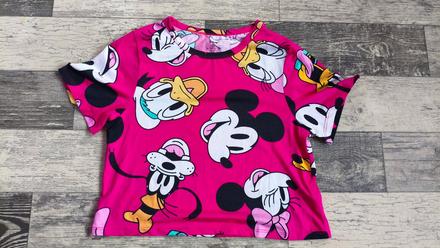 Triko croptopové dívčí, disney,140