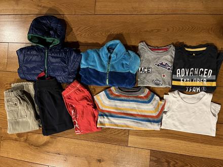 Set oblečení pro kluky - 9 ks, vel. 2-4 roky, 86–98