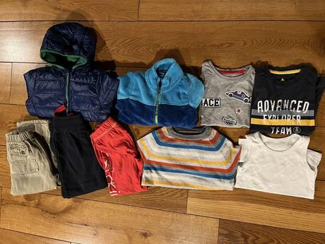 Set oblečení pro kluky - 9 ks, vel. 2-4 roky, 86–98