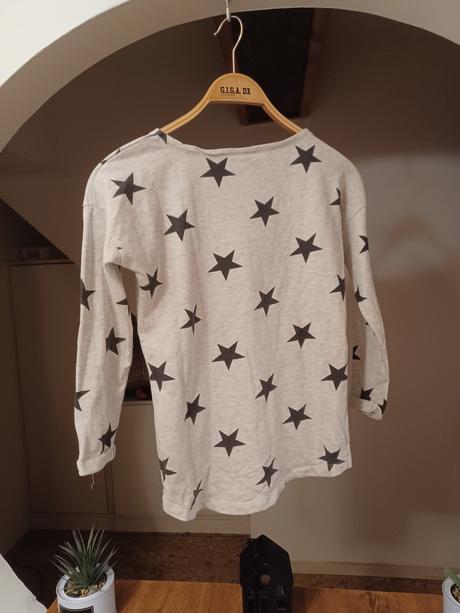 Mikina s hvězdičkami 158/164, h&m,158