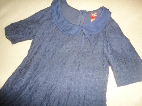 Krajkové společenské šaty next, vel. 7/8 let, next,122