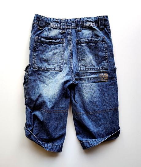 Riflové kapsové kraťasy vel. 116, denim co,116
