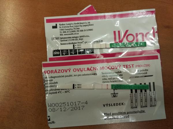 Je ovulační test pozitivní nebo ne?