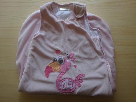 Spací pytel s plameňákem, vel. 90 cm, ergee