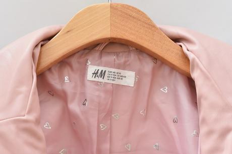 Koženkový křivák vel. 9 - 10 let, h&m,140