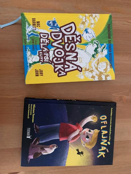 2 knihy pro chlapce, 