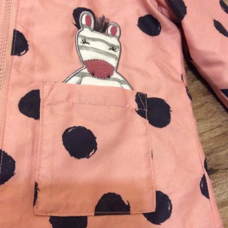 Přechodová bunda se zebrou, f&f,74