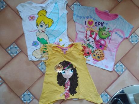 3x tričko, 104–116