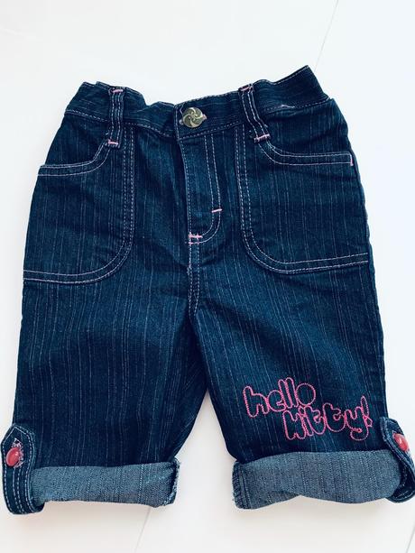 Ob/ kraťasy džínové hello kitty v.3/4 roky, 104
