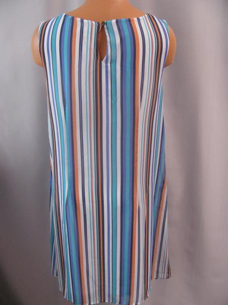 Letní pruhované mini šaty-atmosphere, atmosphere,40