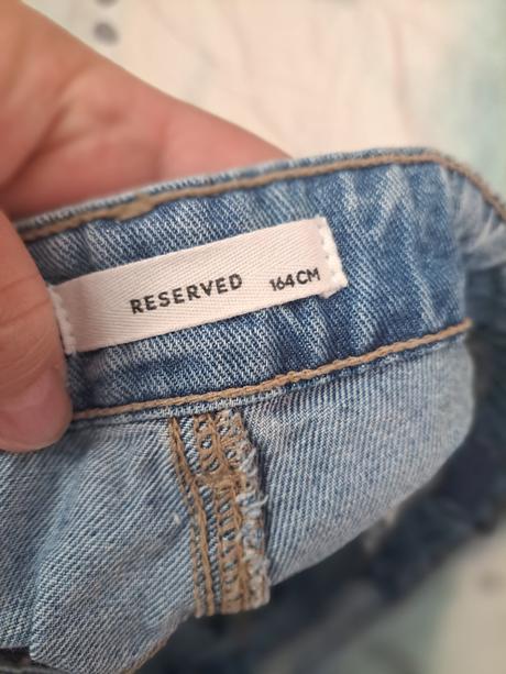 Trhané džínové kraťasy, reserved,164