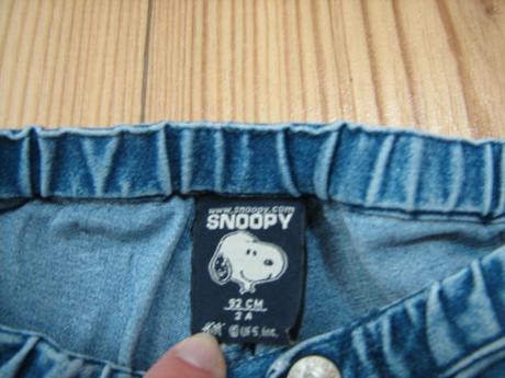 Džíny snoopy, h&m,92