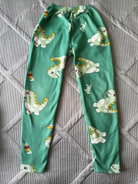 Zateplený set dinosaury, 128/134, 128