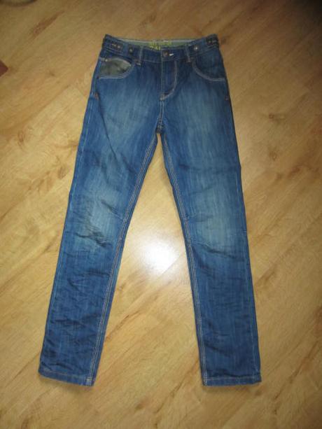 Peckovní džíny, rifle s maskáčovým vzorem, next,152