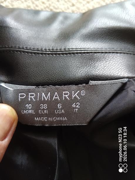 Sako koženkové zn."primark" vel."38", primark,38