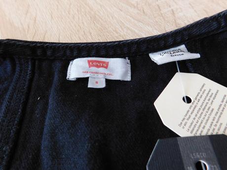Dámské džínové šaty, levis,s