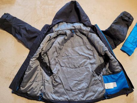 Zimni bunda 3v1, decathlon,152