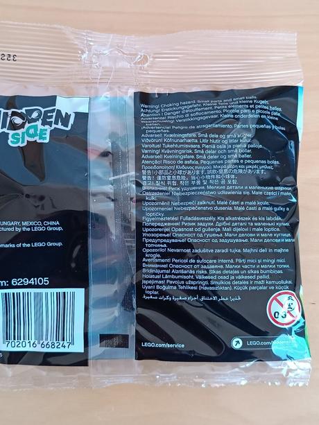 Lego hidden side 30464 el fuegův kaskadérský kanón, 