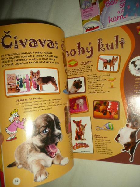 Časopis fifi kitty sofie princezna 6x úkoly plakát,