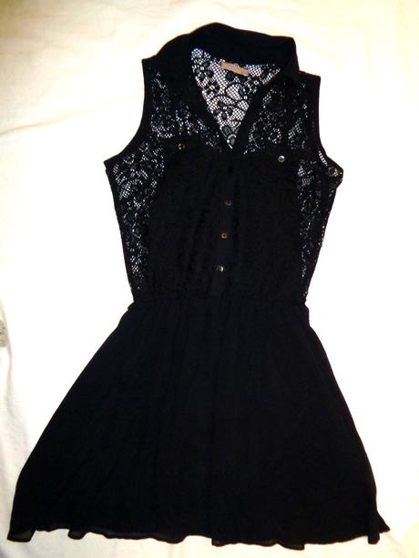 Luxusní černé šaty, s