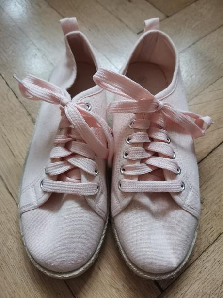 Tenisky látkové kecky vel. 34 nové, h&m,34
