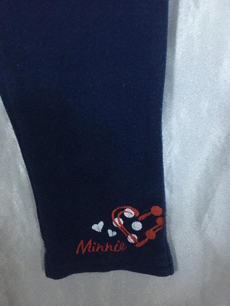 Vel. 86 modré legíny se srdíčkem, 86