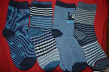 4x  ponožky bavlněné,v.28-31, 28 / 29 / 30 / 31