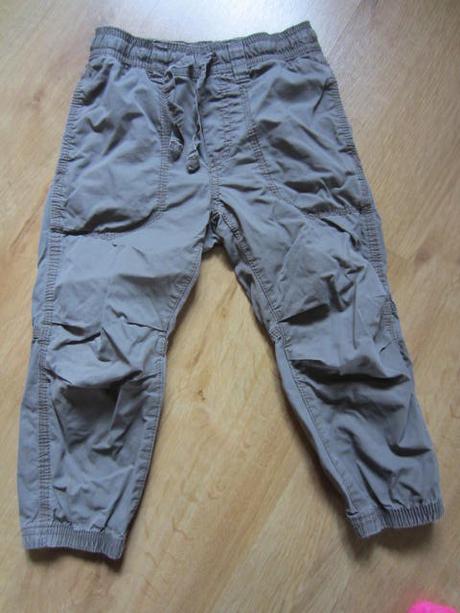 Letní plátěné kalhoty, h&m,92