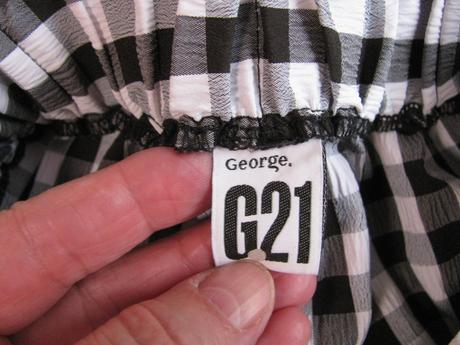 Letní sukně s všitými kraťasami skorts-2 v jednom, george,140