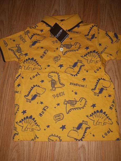 Polo tričko s dinosury 92 george, george,92