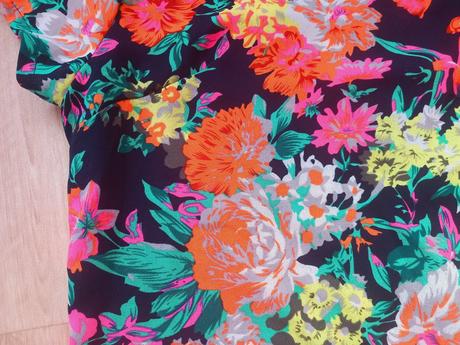 Květované šaty vel. l - xl - n.o.v.é, l