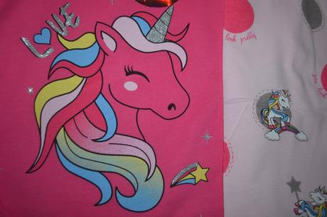 Pyžama kugo bavlněná svítící s jednorožcem, kugo,98