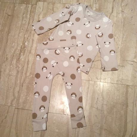 Bavlněné pyžamo s pandami, george,80